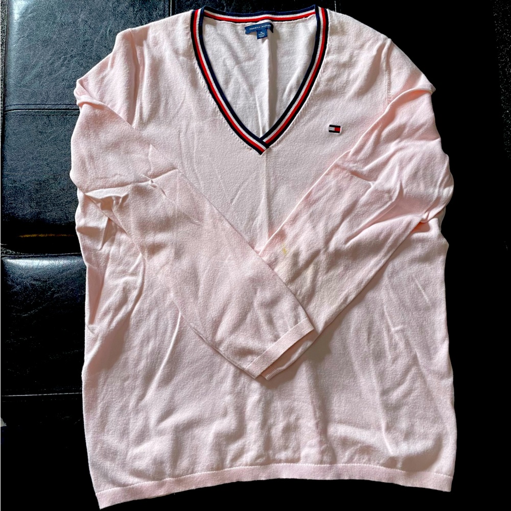 NWOT Pink Tommy Hilfiger Sweater